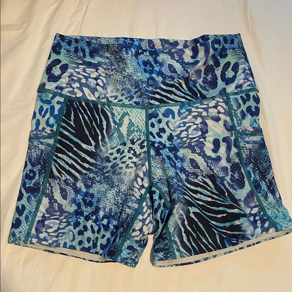 Constantly Varied Gear Blue Leopard Wild Thing Shorts